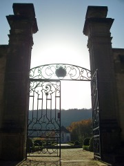 das Tor zum Schlosspark 